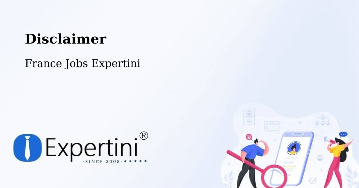 Disclaimer – Le Trait - France Jobs Expertini